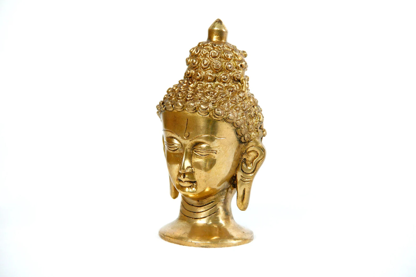 Buddha Figurine Statue Head Meditation Mindfulness Home Decor Calm Buddha Idol Sculpture Yoga Work Decor
