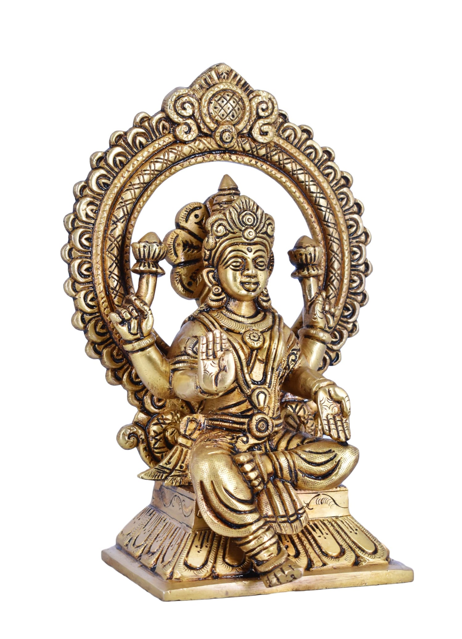 Lord Laxmi Brass Idol
