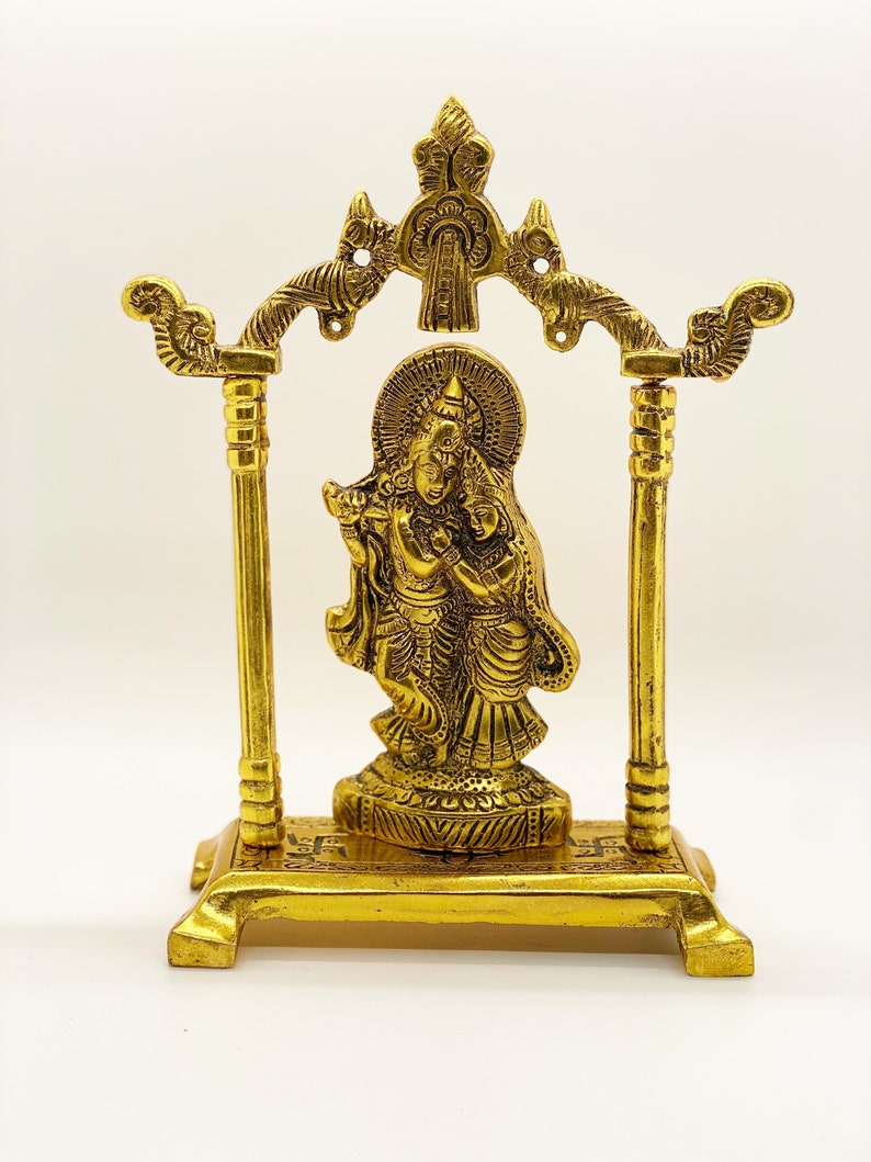 Lord Krishna Brass Idol