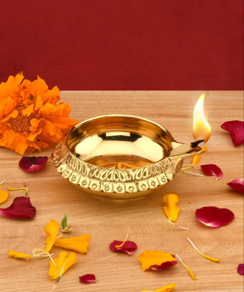 Brass Pooja Items( Deep/lemp/Diya)