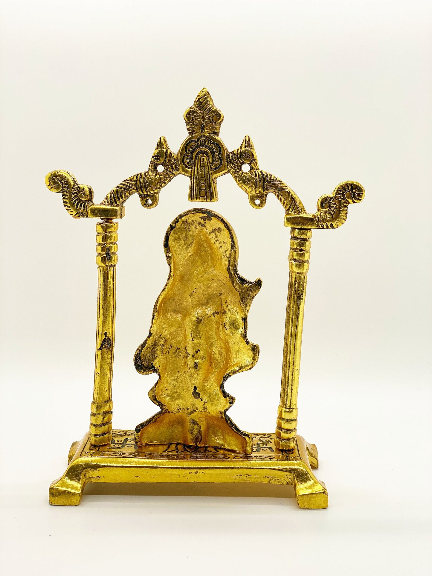 Handmade Alloy Material Statue of Lord Radha Krishna